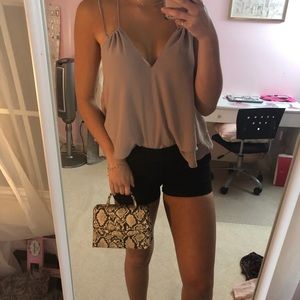 J. Crew Jacquard Black Waistband Shorts